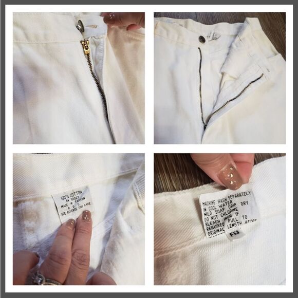 Bill Blass White Shorts Sz - Picture 14 of 14